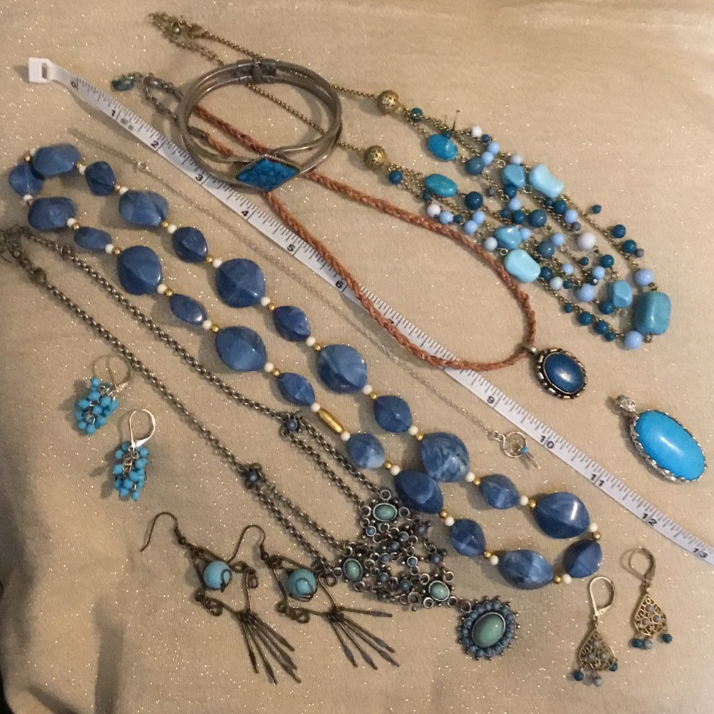 🛍GRAB BAG JEWELRY - TURQUOISE BLUE